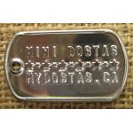 Mini Shiny Dog Tag 