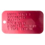 G.I. Medical Tag 