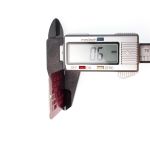 US Military Medical Warning ID Tag Thickness Dimension