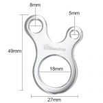 3 Hole Quick Knot Buckle Dimensons