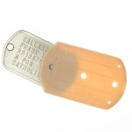 Spectacle Rx Dog Tag Cover with Army Dogtag