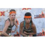 This tough duo turned a few heads on the Tough Mudder course, and not just for their cool looking dogtags!