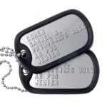 US Coast Guard Dog Tags with Silencers