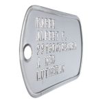 US Navy Dog Tag Closeup