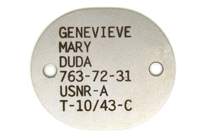 marine dog tags format