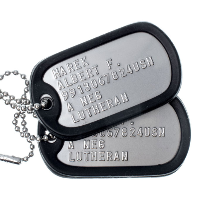 does the navy have dog tags