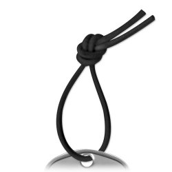 Black Short Leather Cord