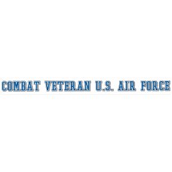 Combat Veteran USAF Decal