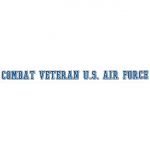 Combat Veteran USAF Decal