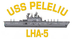USS Peleliu LHA-5 Decal