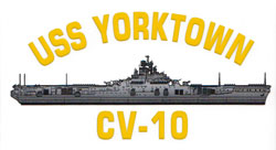 USS Yorktown CV-10 Decal
