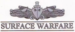 Surface Warfare Enlisted Decal