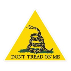 Gadsden Flag Decal