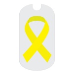 Yellow Ribbon Tag Sticker