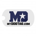 MyDogTag.com Tag Sticker