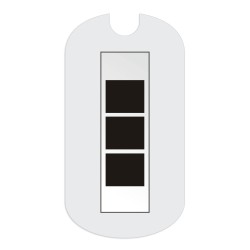 Army CW3 Rank Tag Sticker