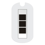 Army CW3 Rank Tag Sticker