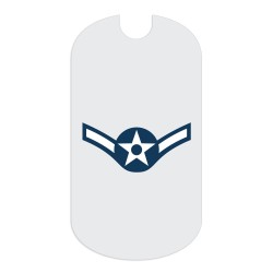 Air Force Amn Rank Tag Sticker