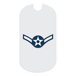Air Force Amn Rank Tag Sticker