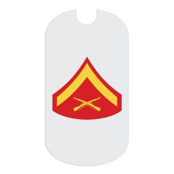 USMC LCpl Rank Tag Sticker