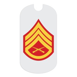 USMC SSgt Rank Tag Sticker