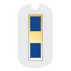 Navy WO1 Rank Tag Sticker