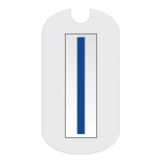 Navy CW5 Rank Tag Sticker