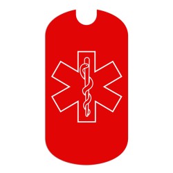 Star of Life Tag Sticker