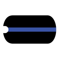 Thin Blue Line Tag Sticker