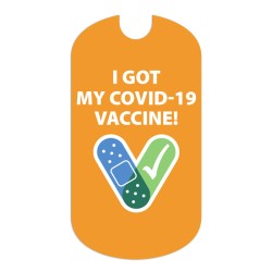Covid-19 Vaxed Tag Sticker