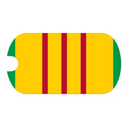 Vietnam Ribbon Tag Sticker