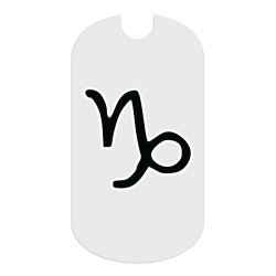 Capricorn Zodiac Tag Sticker