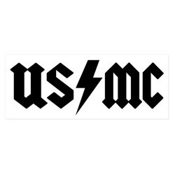 USMC Rocker Decal