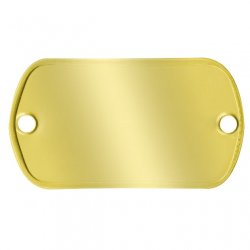 Brass Flushmount Tag