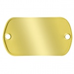 Brass Flushmount Tag