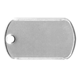 Mini Matte Dog Tag