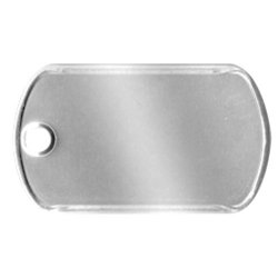 Mini Shiny Dog Tag