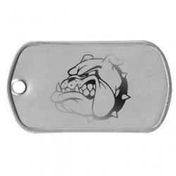 Bulldog Dog Tag