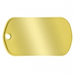 Brass Dog Tag