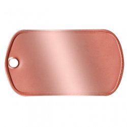 Copper Dog Tag