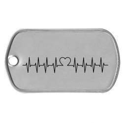 Heartbeat Dog Tag