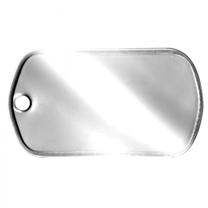 Notched Dog Tags - Matte