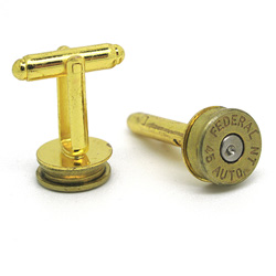 45 Caliber Bullet Cufflinks