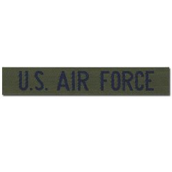 U.S. Air Force Name Tape (Subdued)
