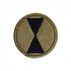 7th Infantry Division Patch (subdued)