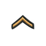 Private Second Class PV2 Collar Chevron Patch