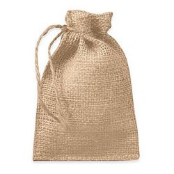 Natural Burlap Sac