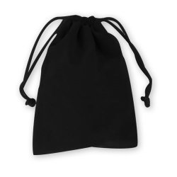 Black Velveteen Gift Sac