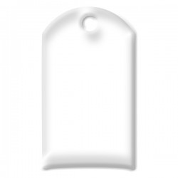 Clear Dog Tag Cover