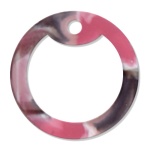 Pink Camo Dog Tag Silencer